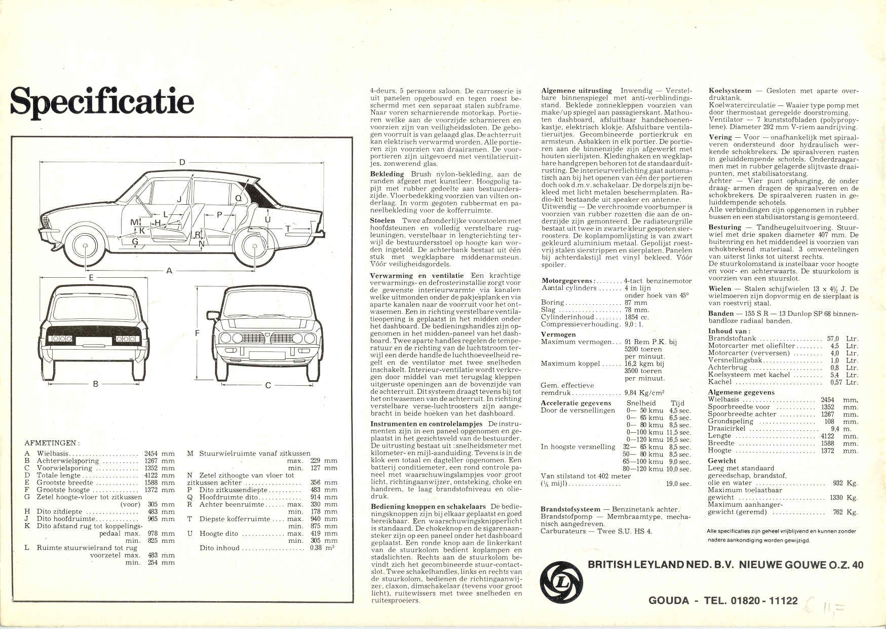 Triumph Dolomite NL!